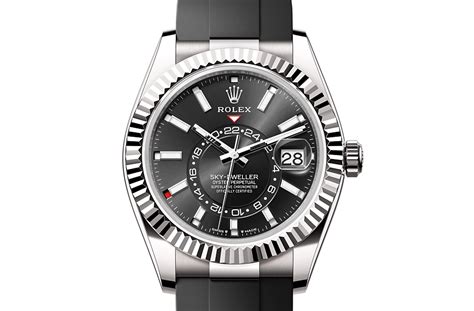 rolex sky dweller oyster 42mm white gold|rolex sky dweller gold.